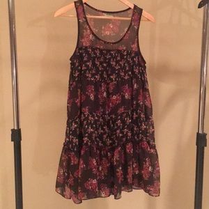 KimchiBlue ruffled chiffon dress